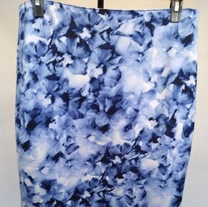 Apt.9 Women's Stretch Marble Print Skirt